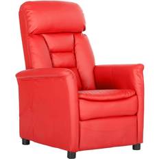 Rojo - Sillón reclinable Sillones vidaXL Verstellbar Sessel