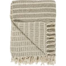 Ib laursen plaid Ib Laursen Plaid Tæppe Beige, Naturfarvet