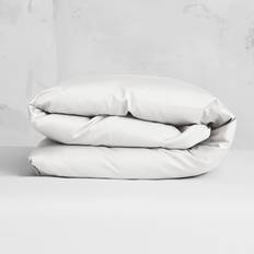 Ogland Cover Double 220x220 Dynebetræk Hvid, Beige