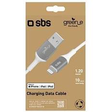 Câbles de Charge & Supports de Câble SBS Câble De Données USB-A Lightning Avec Kit