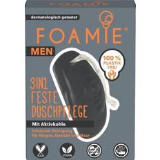 Aktivt kul Shower Gel Foamie Fast pleje Body Aktivt kul 3-i-1