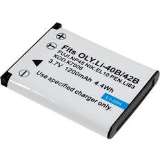 Olympus li 42b batteri MTK LI-40B 42B Akku Olympus FE20 FE320