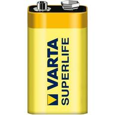 6f22 Varta Batteri superlife 9V 6F22 folie