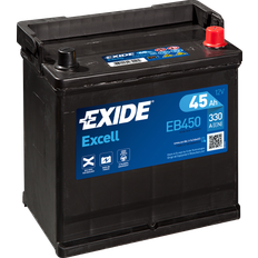 Batterie de voiture - Piles Batteries et Chargeurs Exide batterie excell E2 12V 45AH 330A 220X135X225 d EB450