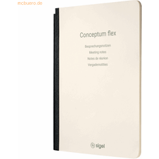 Beige Agenda's en Notitieblokken Sigel Conceptum Flex A5 Notitieschrift