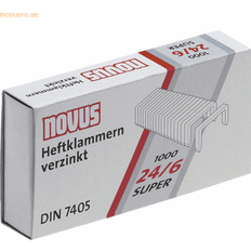 Hæfteklamme 24/6 Super Set of 1000