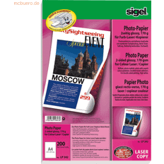 Kontorartikler Sigel LP342 Hvid A4 200 Stk
