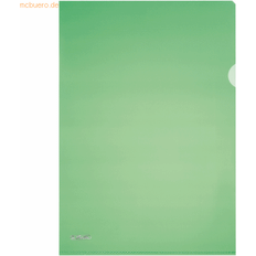 Kontorartikler Herlitz A4 Polypropylen PP Grøn Set of 10