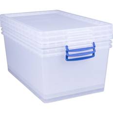 Really Useful Nestable Storage Box 62L 3pcs