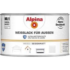 Malerfarbe Alpina Weißlack Außen