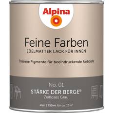 Für Innenräume - Grau Malerfarbe Alpina Feine Farben Grau