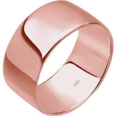 Elli Women Basic Stacking Ring - Rose Gold