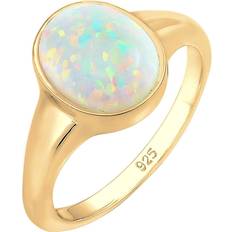 Elli Ring - Opal/Guld