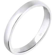 Ring dam förlovning enkel elegant 925 sterlingsilver, 54, Silver