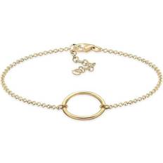 Elli Armband Kreis 925 Sterling Silber Gold