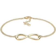 Elli Bracelet Women Infinity Pendant Basic - 925 Sterling Silver