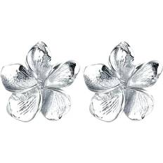 Ladies Stud Earrings - Frangipani Flower