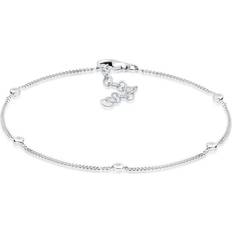 Bracciali Armband Elegant Klassisch Diamant (0.025 Ct. 925 Silber Elli DIAMONDS Weiß