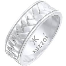 925 silber ring herren Kuzzoi Ring Herren Bandring Fischgräten Vintage 925 Silber Kuzzoi Silber