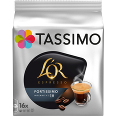 Cápsulas L'OR Tassimo Espresso Fortissimo 80 Cápsulas