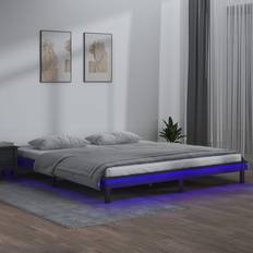 vidaXL LED 135x190 Sängram