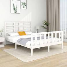 Senge & Madrasser vidaXL 120x190 Small Double massivt Sengeramme
