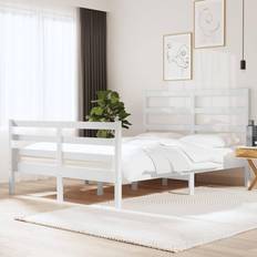 vidaXL Bed Frame White
