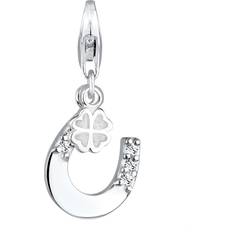 dam 925 sterling silver xilion skuren berlock hänge Silver, colore: Vitt, cod. 0401683012