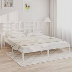 Senge & Madrasser vidaXL 200x200 massivt Sengeramme