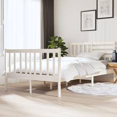 vidaXL Bed Frame White