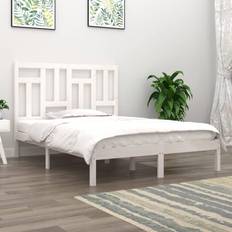 Senge & Madrasser vidaXL 140x200 massivt fyrretr�æ Sengeramme