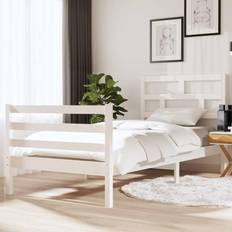 Beds & Mattresses vidaXL Bed Frame White