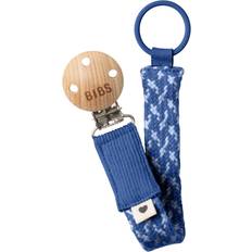 Bibs Pacifier Clip Cornflower Dusty Blue 1 pcs
