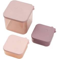 Roze Lunchboxen Done By Deer voorraadbakjes Elphee powder M