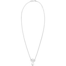 Kristaller barn Elli Halsband barn ängel Swarovski kristaller 925 silver, 36, Utan