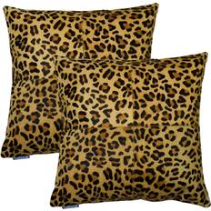 Complete Decoration Pillows Natural Torino Cowhide Poly Insert Quattro Complete Decoration Pillows (45.72x45.72)