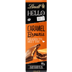 Lindt Hello Caramel Brownie Chocolate Bar 100g