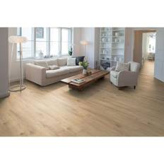 Laminatgulv, Home, Natural Loja Oak, 8x246x1292 mm