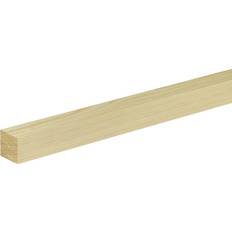 fn-neuhofer FN Neuhofer Flachleiste 100 cm 28 x 28 mm Fichte/Kiefer