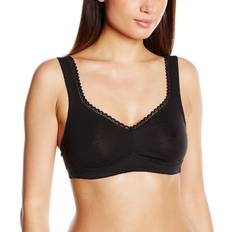 Bra Semi Transparent Black
