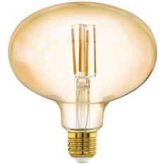 E14 led dimmable Eglo LED Dimmable Oval Filament E27 Light Bulb 4.5W