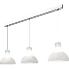 Taklampa Oslo Ljus Vit Matt Krom Blank