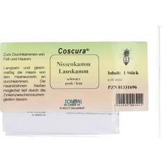 Haarkämme NISSENKAMM Lauskamm grob/fein Kunststoff Coscura