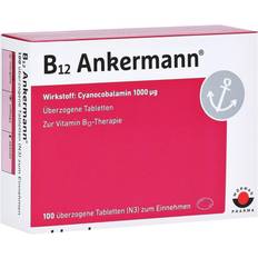 Rezeptfreie Arzneimittel B12 Ankermann 100 Stk. Tablette