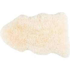 Azul Pieles de oveja Shepherd Linn Long-haired Sheepskin 100x60cm Beige, Blau