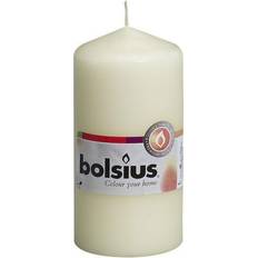 Bolsius Bloklys Ø5.8 x 12 cm Elfenben Stearinlys