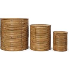 ferm LIVING Column Storage Set of 3 Kurv 40cm