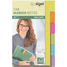 Orange Sticky Notes Sigel HN205 100 mm 148 mm 42 stk