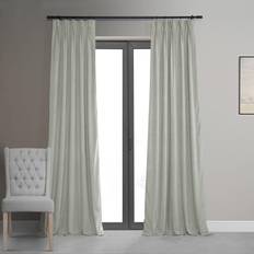 Exclusive Fabrics & Furnishings Half Price Drapes Mörkläggningsgardiner 64 x 305 cm Grå