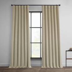 Exclusive Fabrics & Furnishings HPD Half Price Drapes BOCH-LN185-P Linen 127x